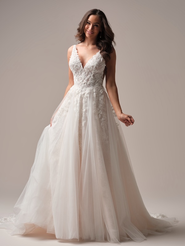 Das Brautkleid Honor vom Hersteller Rebecca Ingram, im Brautmodengeschäft Die Braut in Mannheim