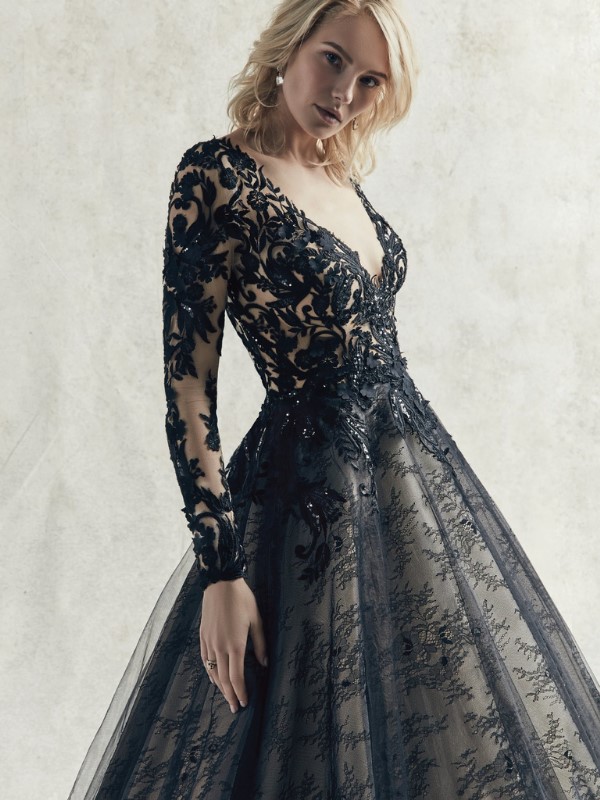 Das Brautkleid Zander vom Hersteller Sottero & Midgley, im Brautmodengeschäft Die Braut in Mannheim